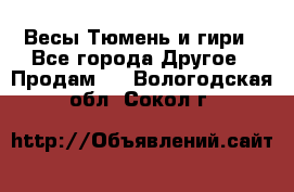 Весы Тюмень и гири - Все города Другое » Продам   . Вологодская обл.,Сокол г.